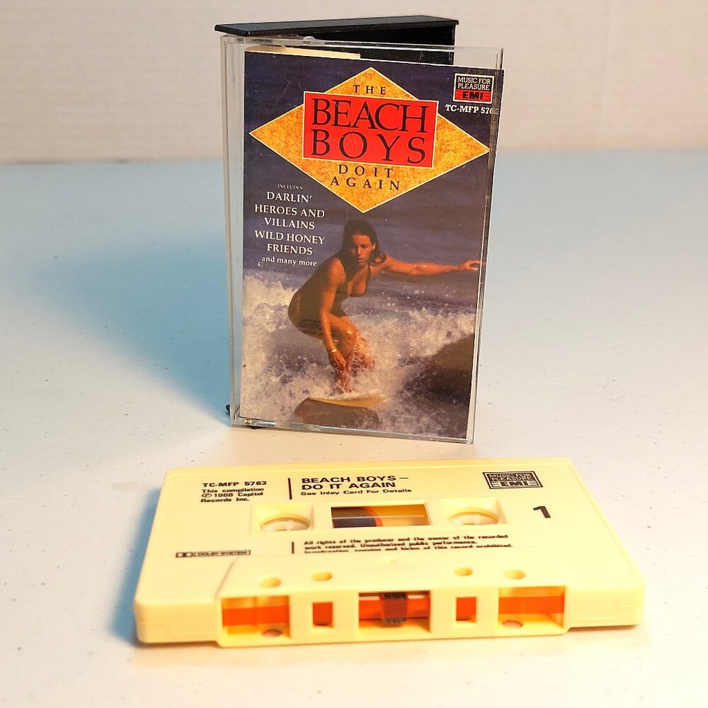 The Beach Boys ~ Do it Again (cassette tape, 1978) tested and works